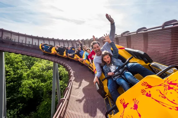 la trace du hourra parc astérix