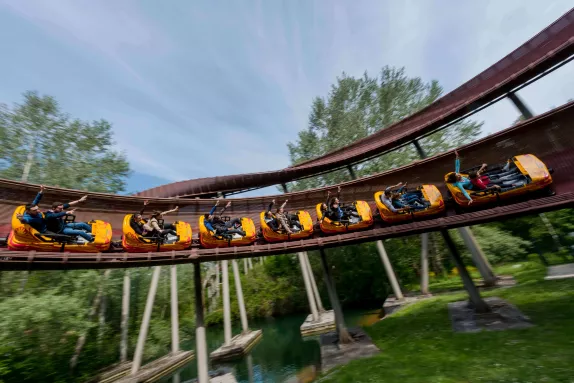 la trace du hourra parc astérix